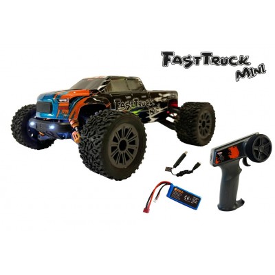 FAST TRUCK MINI 4WD ( SPEED UP TO 45km/h ) - 1/16 SCALE - READYSET - DF MODELS